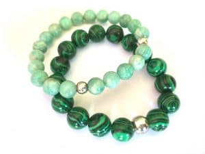 pulseras-opalo-aventurina-plata
