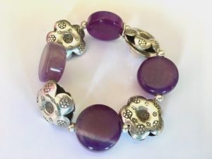 pulsera-amatista-rosetones-plata