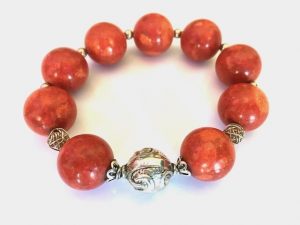pulsera-coral-plata